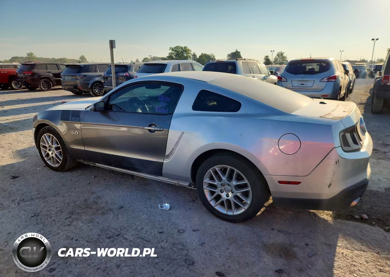 2012 Ford Mustang Gt VIN:1ZVBP8CF5C5271756 - 2