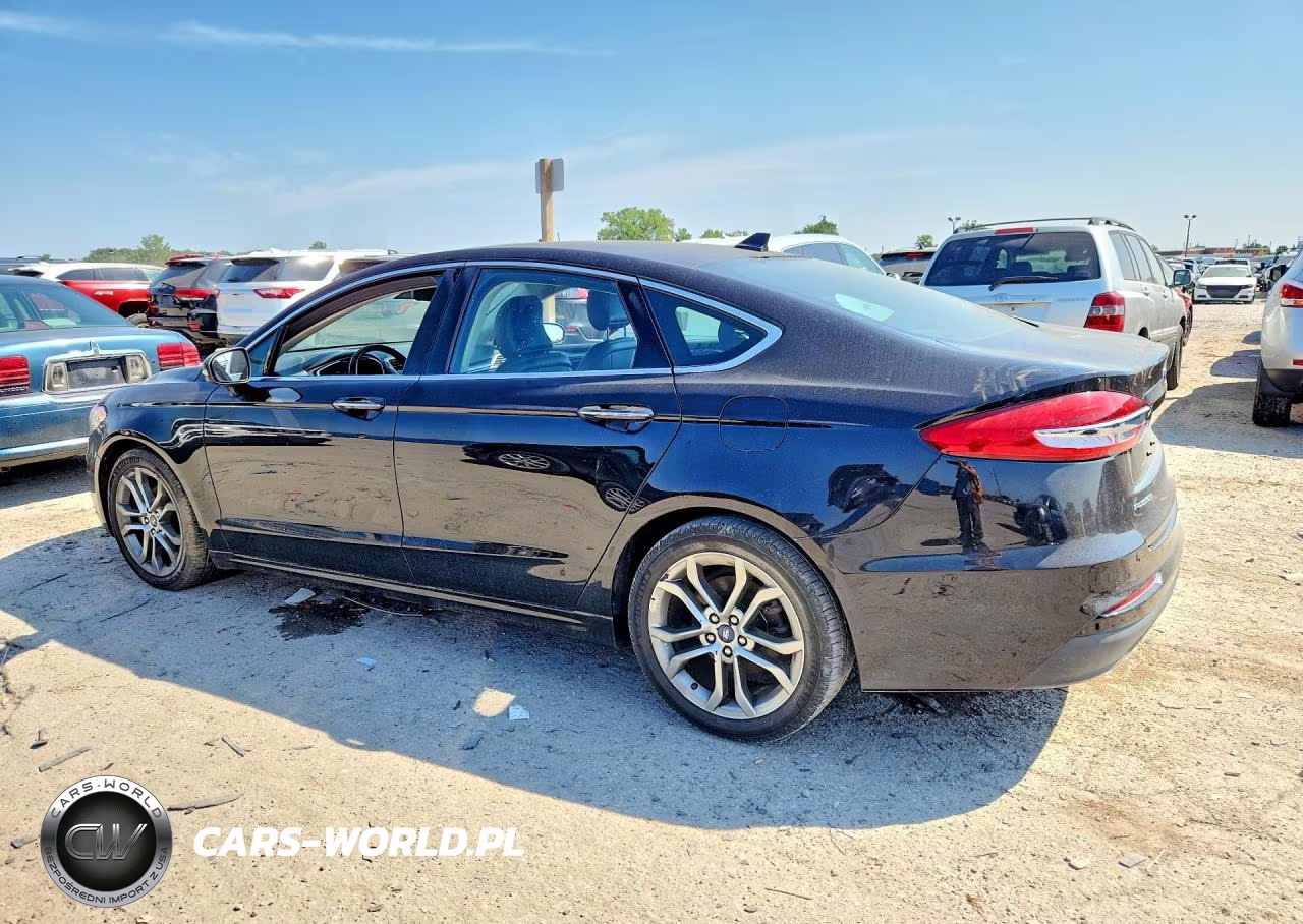 2019 Ford Fusion Sel VIN:3FA6P0CD8KR130198 - 2