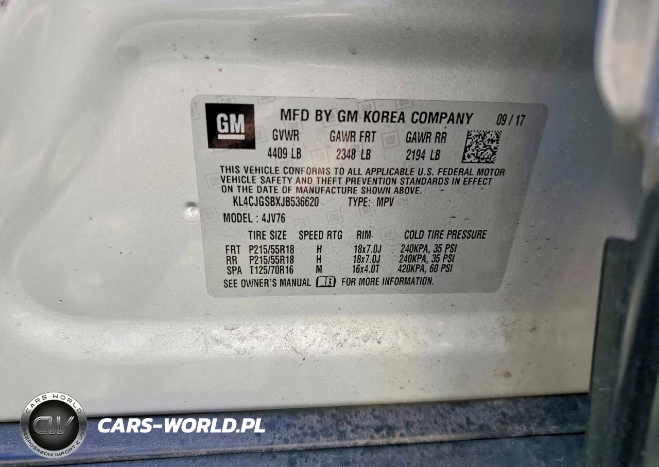 2018 Buick Encore Essence VIN:KL4CJGSBXJB536620 - 14