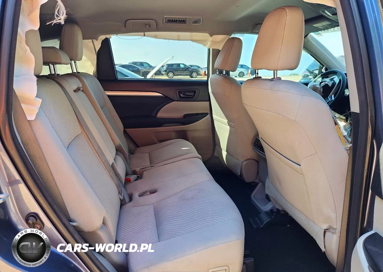 2017 Toyota Highlander Le VIN:5TDZARFH9HS026997 - 10
