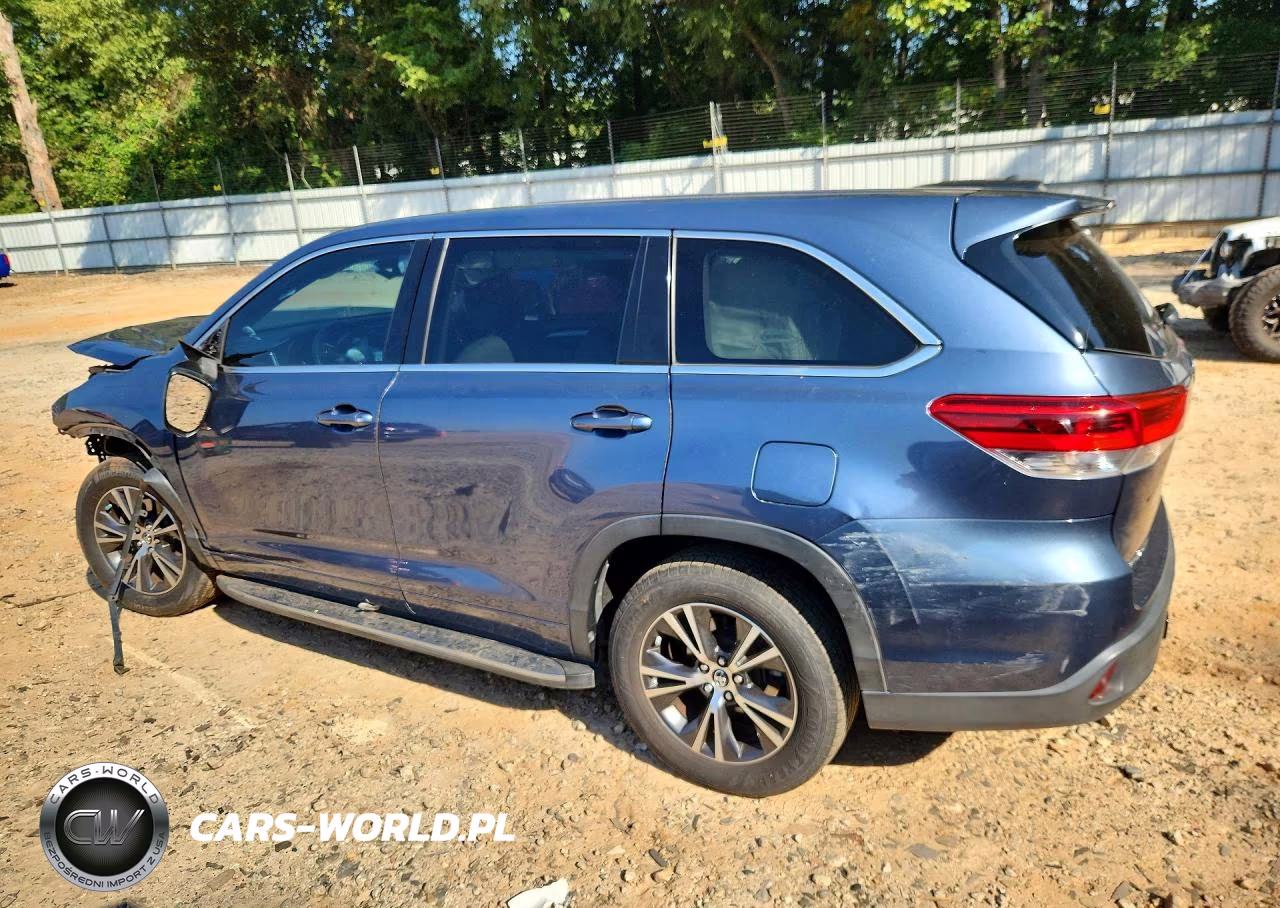 2017 Toyota Highlander Le VIN:5TDZARFH9HS026997 - 2