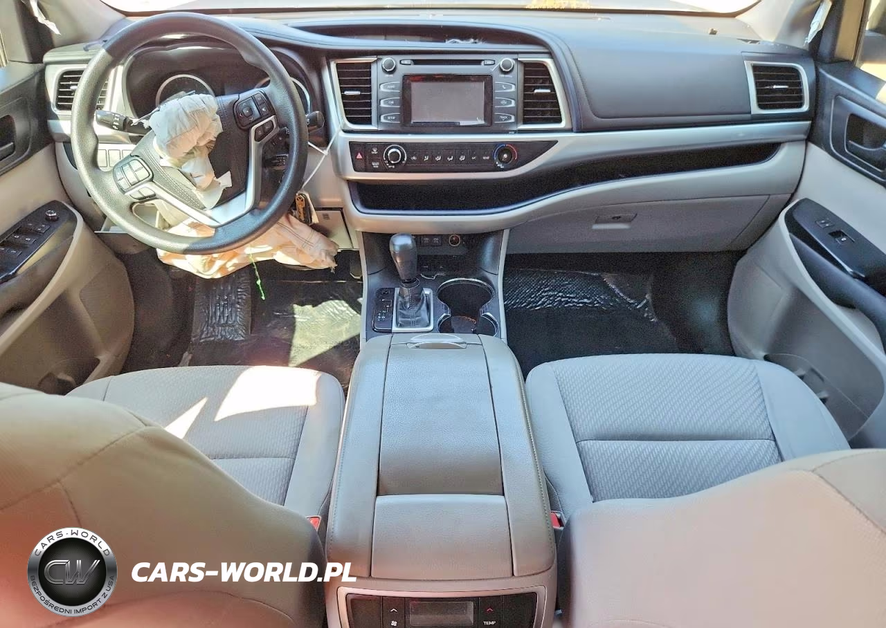 2017 Toyota Highlander Le VIN:5TDZARFH9HS026997 - 8