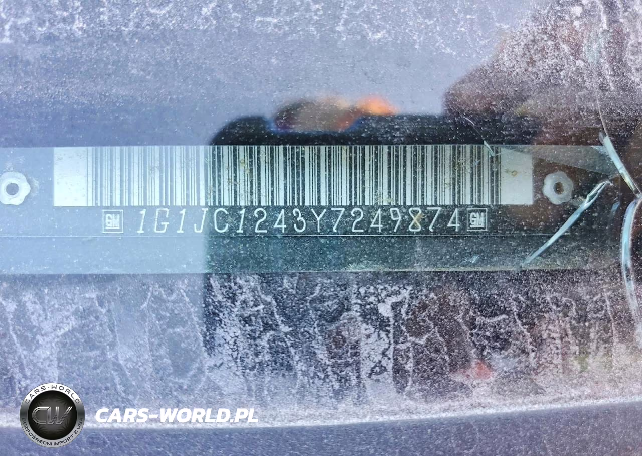 2000 Chevrolet Cavalier VIN:1G1JC1243Y7249874 - 13