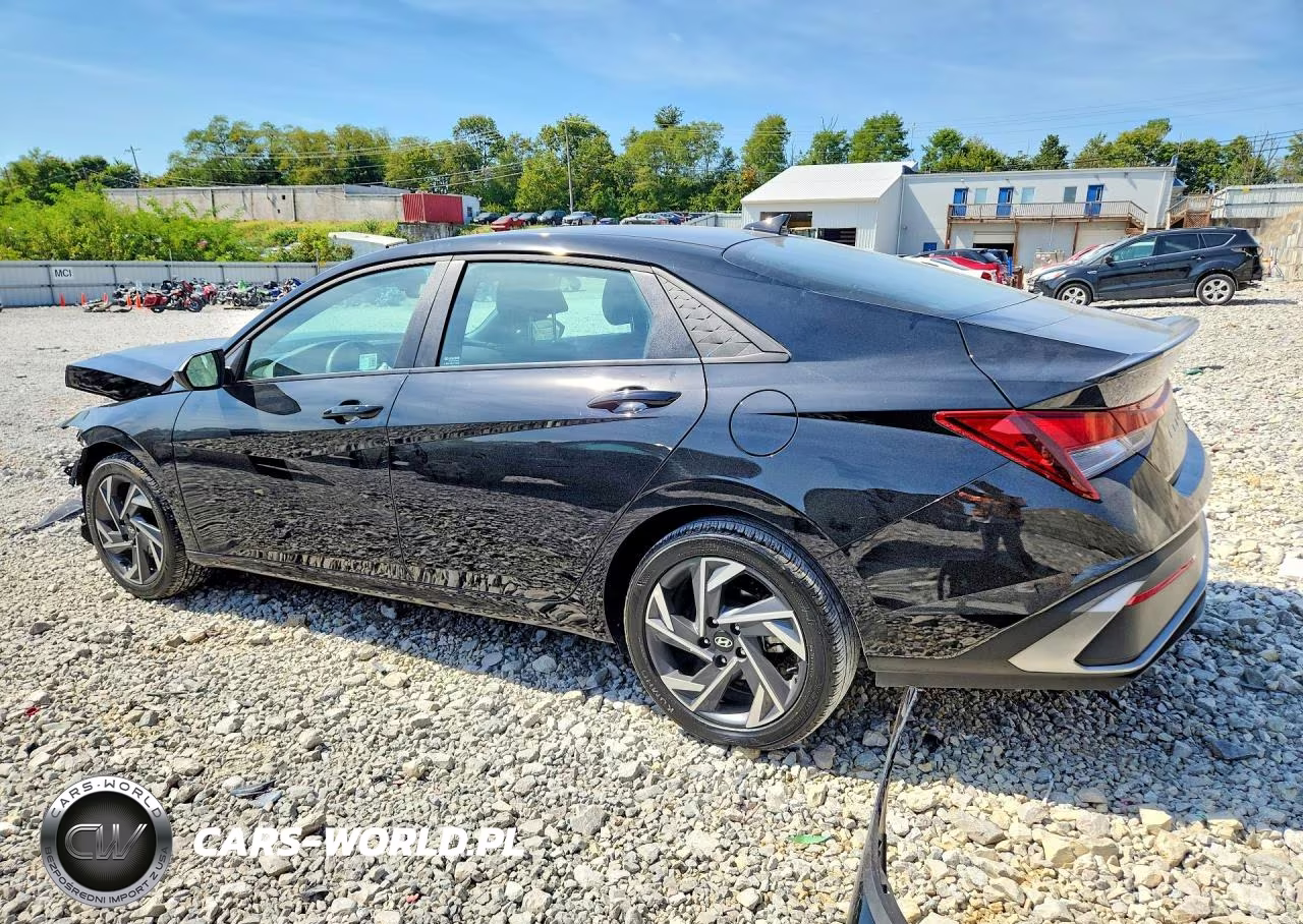 2025 Hyundai Elantra Sel Sport VIN:KMHLM4DG8SU974705 - 2