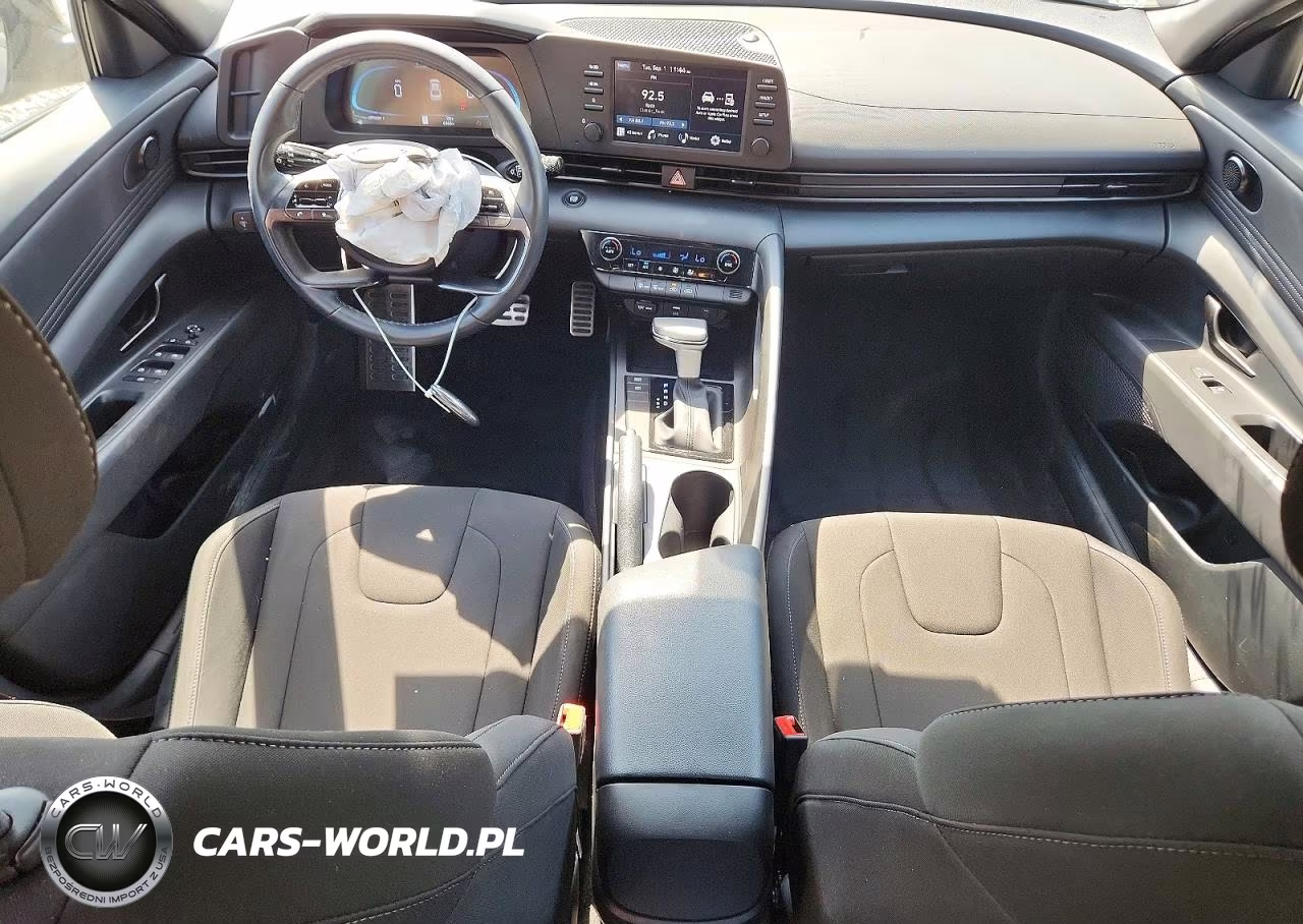2025 Hyundai Elantra Sel Sport VIN:KMHLM4DG8SU974705 - 8