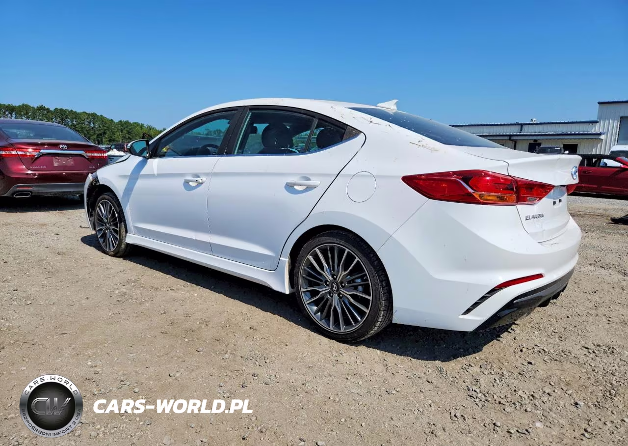 2017 Hyundai Elantra Sport VIN:KMHD04LB2HU330437 - 2