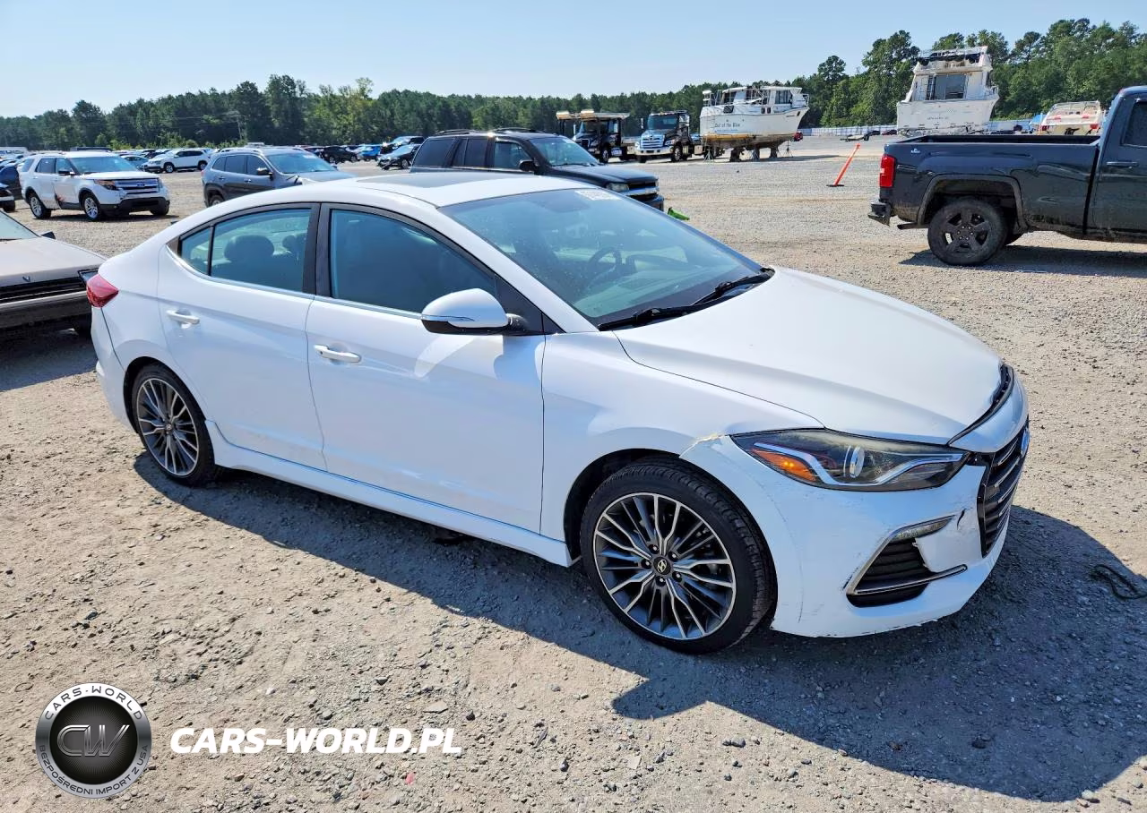 2017 Hyundai Elantra Sport VIN:KMHD04LB2HU330437 - 4