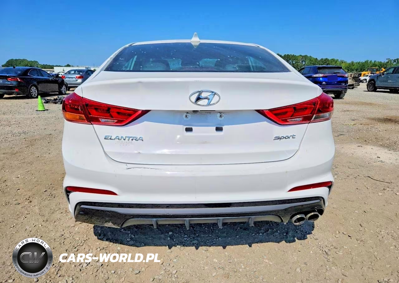 2017 Hyundai Elantra Sport VIN:KMHD04LB2HU330437 - 6