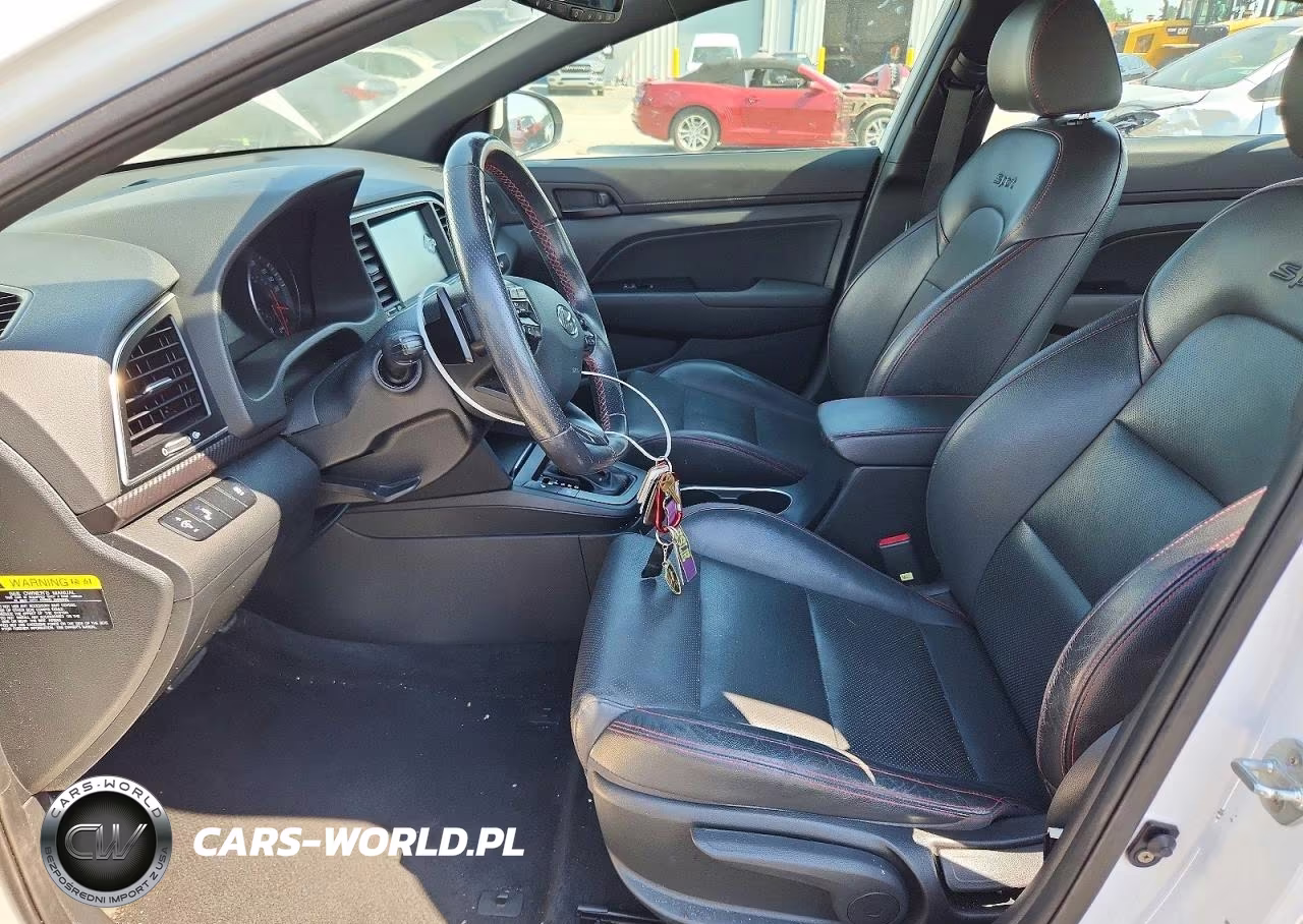 2017 Hyundai Elantra Sport VIN:KMHD04LB2HU330437 - 7
