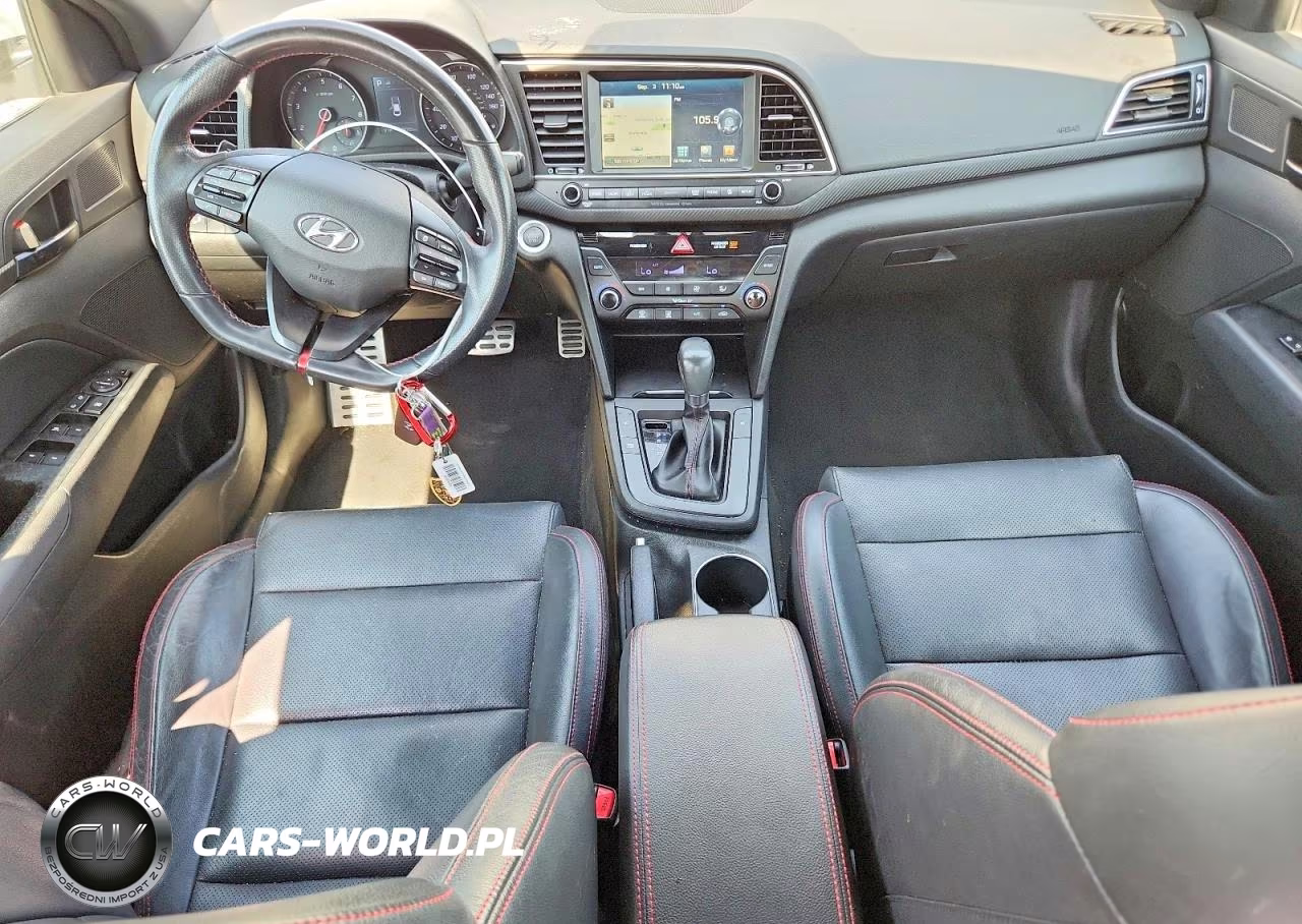 2017 Hyundai Elantra Sport VIN:KMHD04LB2HU330437 - 8