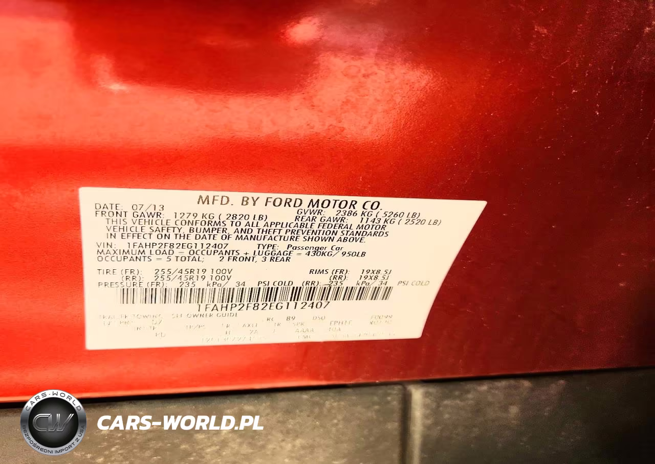 2014 Ford Taurus Limited VIN:1FAHP2F82EG112407 - 12