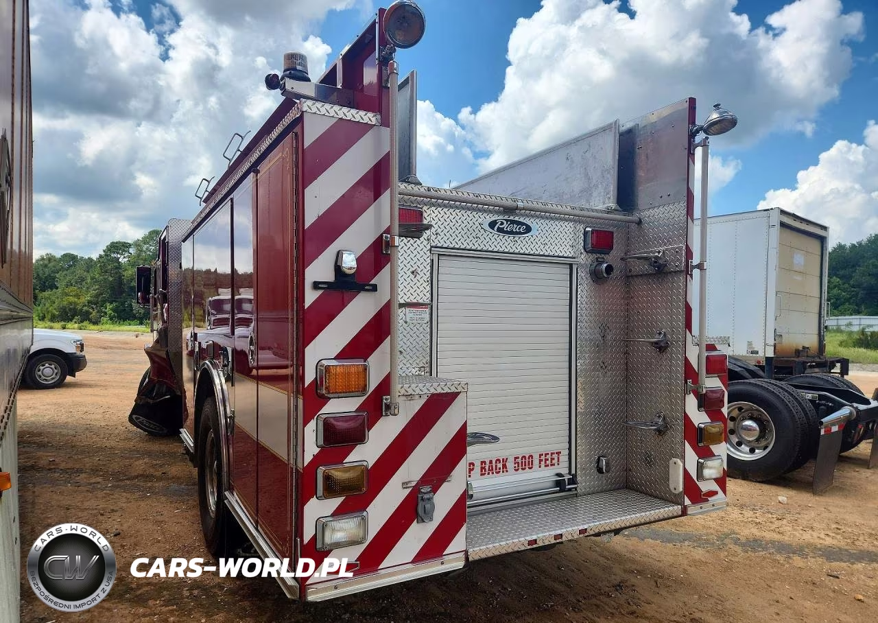 2005 Pierce Manufacturing Dash Pumper Fire Truck VIN:4P1CD01H35A004817 - 2