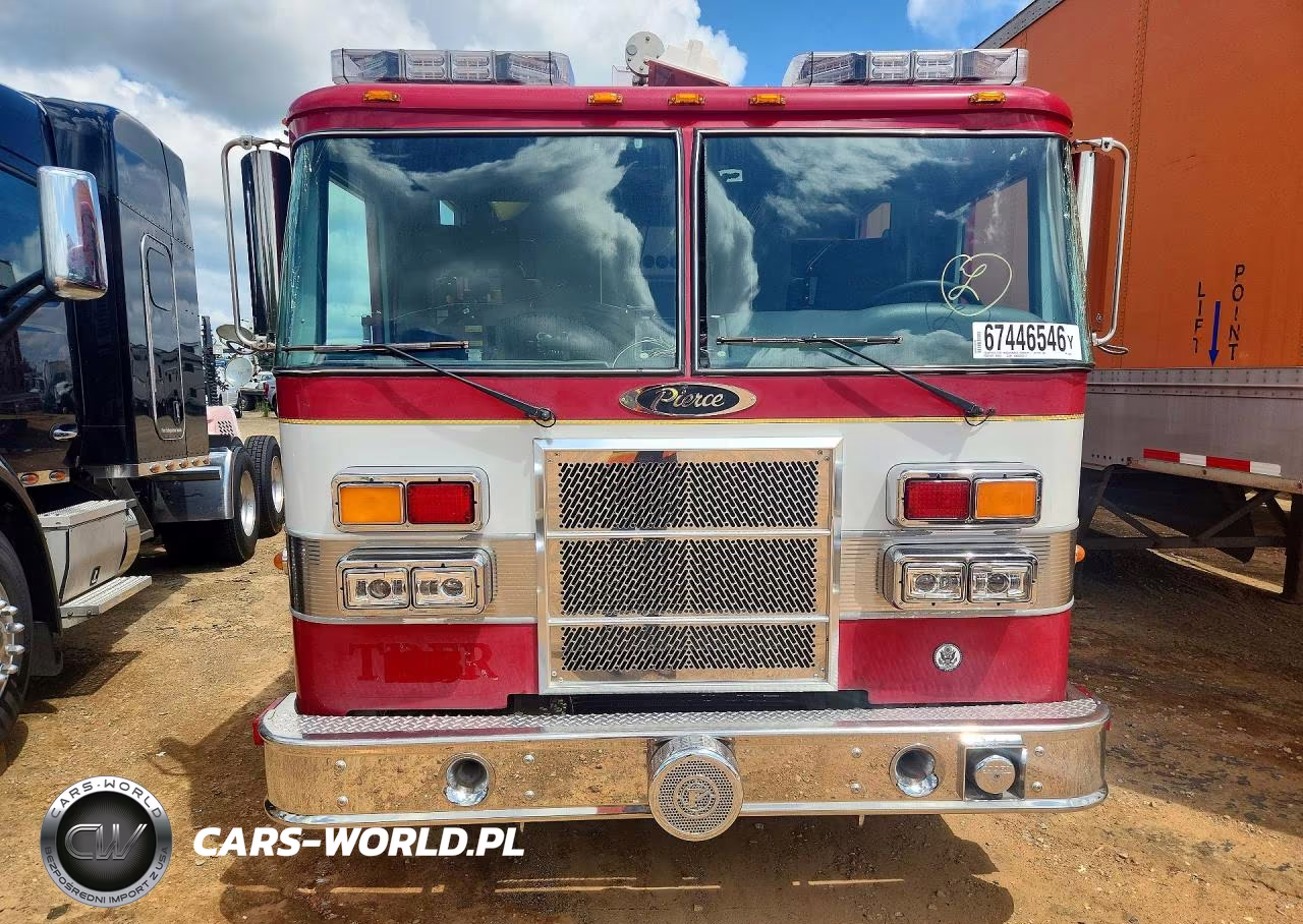 2005 Pierce Manufacturing Dash Pumper Fire Truck VIN:4P1CD01H35A004817 - 5