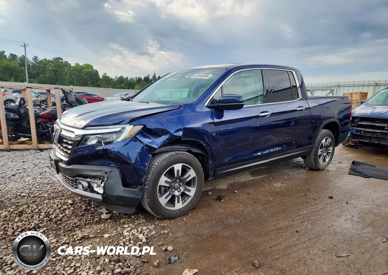 2018 Honda Ridgeline Rtl VIN:5FPYK3F70JB010699 - 1