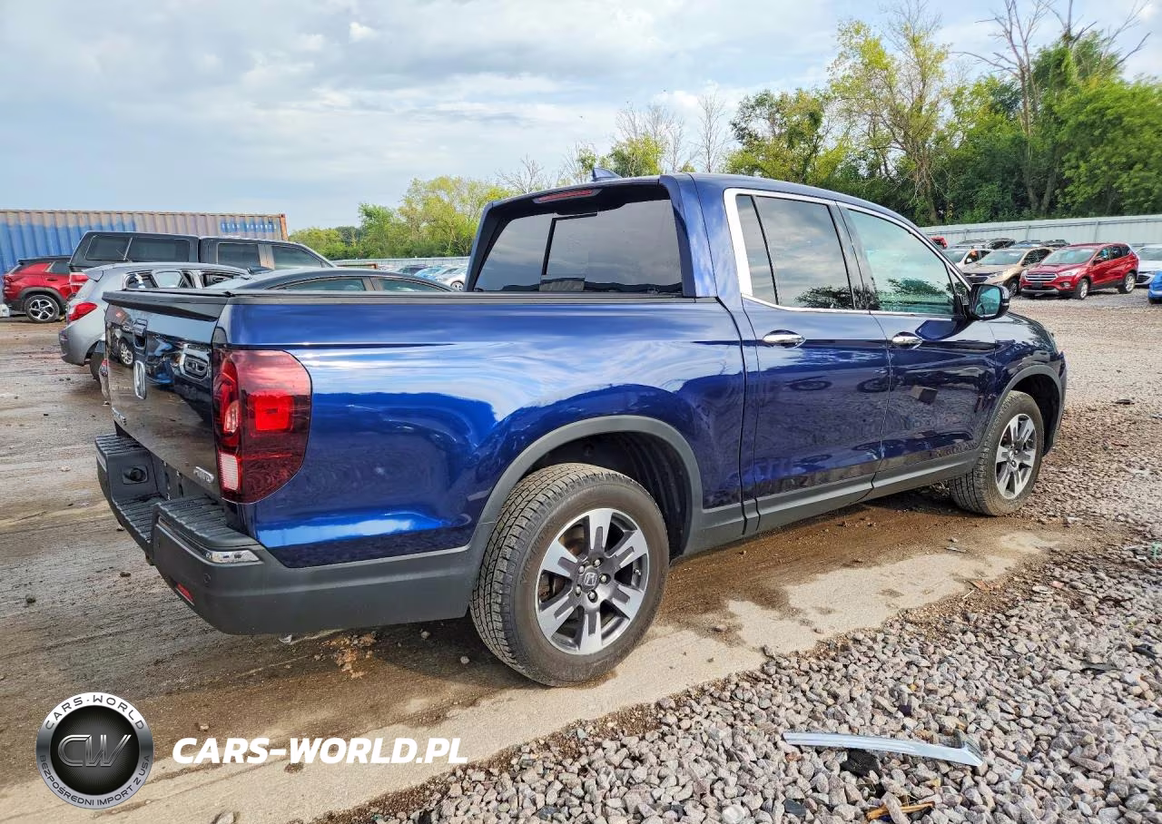 2018 Honda Ridgeline Rtl VIN:5FPYK3F70JB010699 - 3