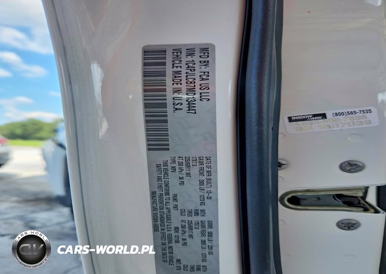 2021 Jeep Cherokee Latitude VIN:1C4PJLCB7MD134447 - 12