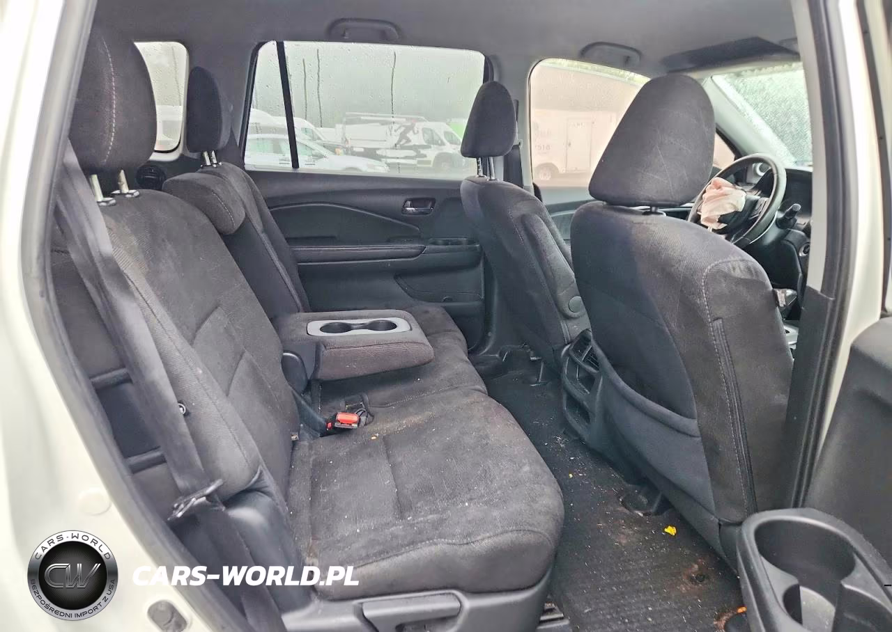 2019 Honda Pilot Lx VIN:5FNYF6H14KB039535 - 10
