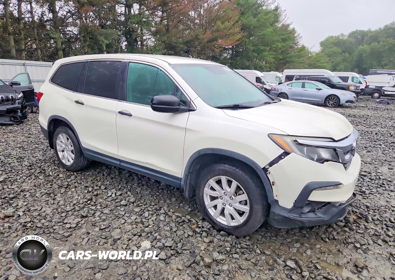 2019 Honda Pilot Lx VIN:5FNYF6H14KB039535 - 4