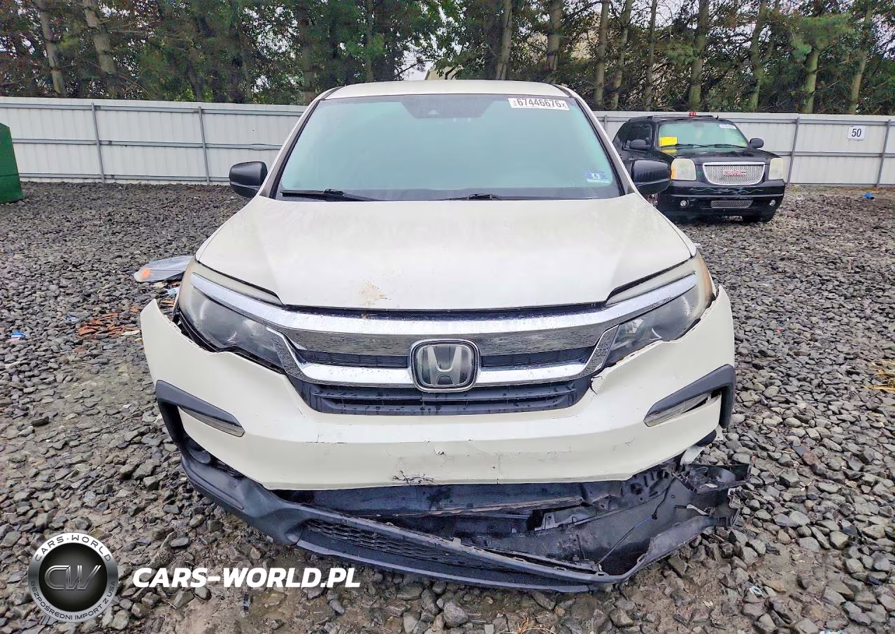 2019 Honda Pilot Lx VIN:5FNYF6H14KB039535 - 5