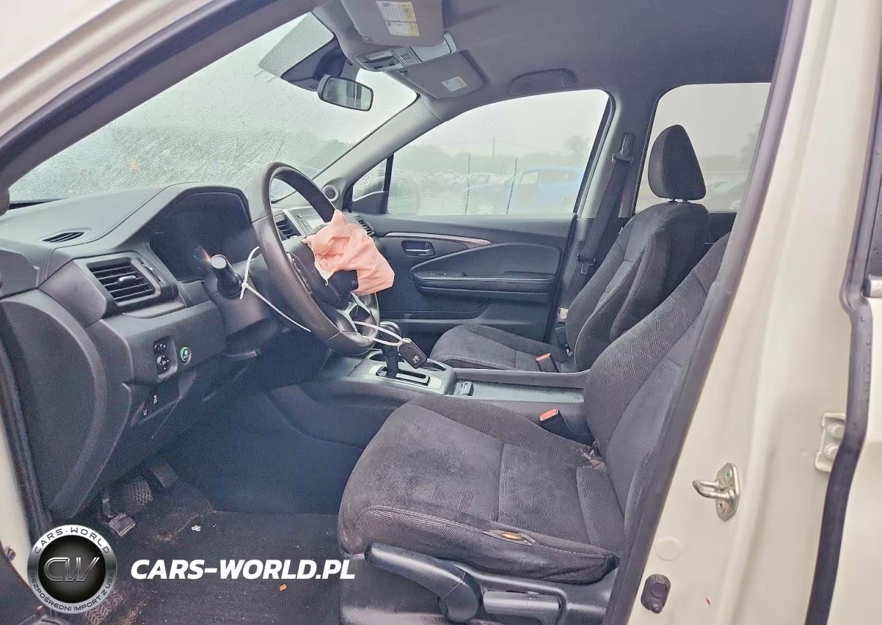 2019 Honda Pilot Lx VIN:5FNYF6H14KB039535 - 7