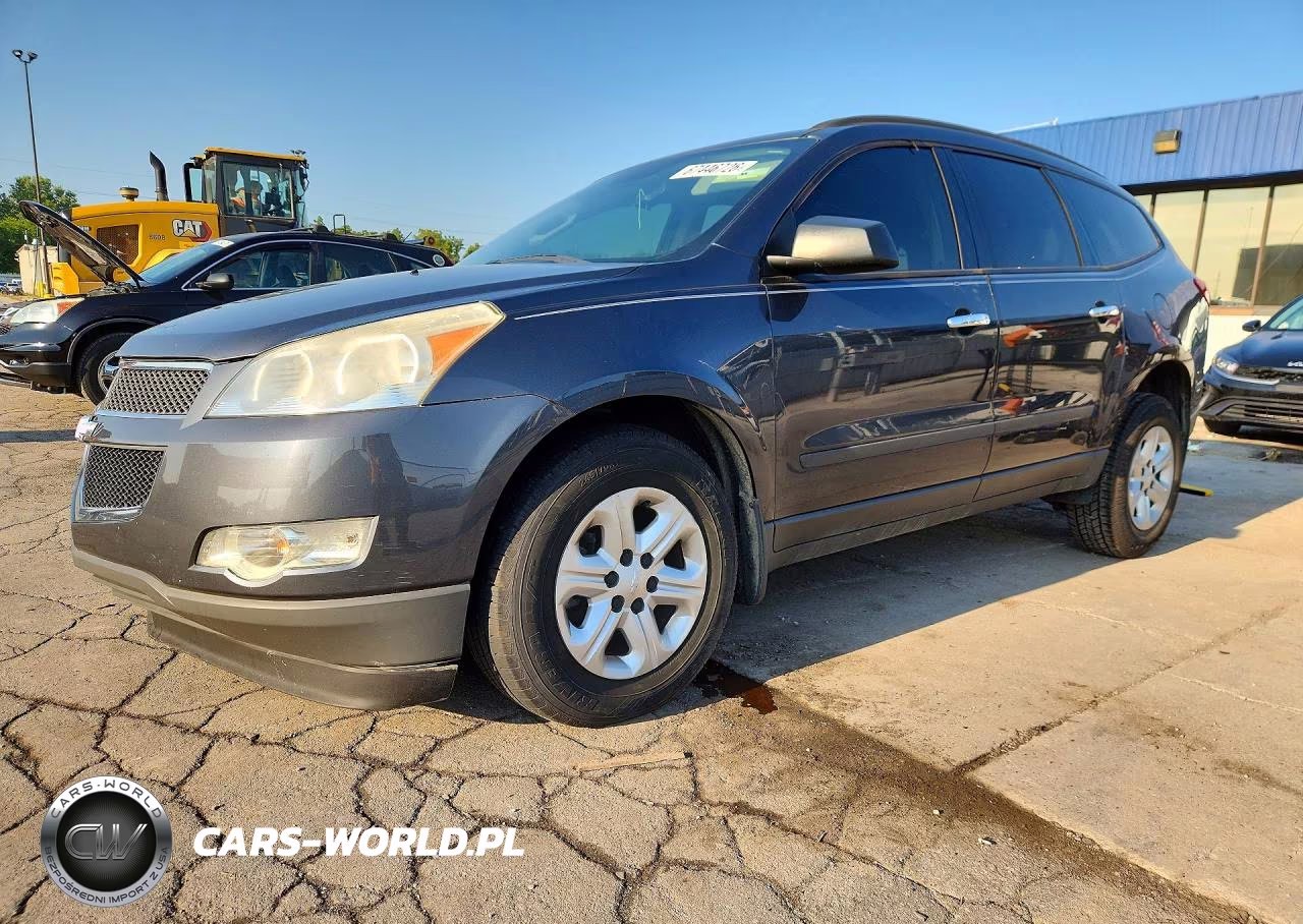 2012 Chevrolet Traverse Ls VIN:1GNKRFED5CJ407296 - 1