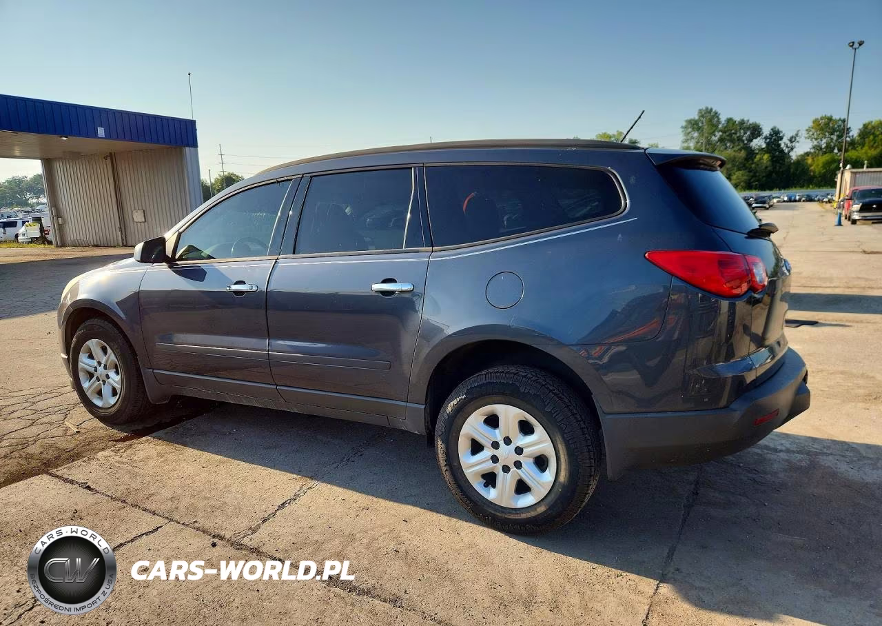 2012 Chevrolet Traverse Ls VIN:1GNKRFED5CJ407296 - 2