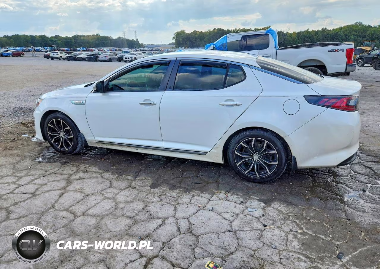 2014 Kia Optima Hybrid VIN:KNAGN4AD1E5073202 - 2