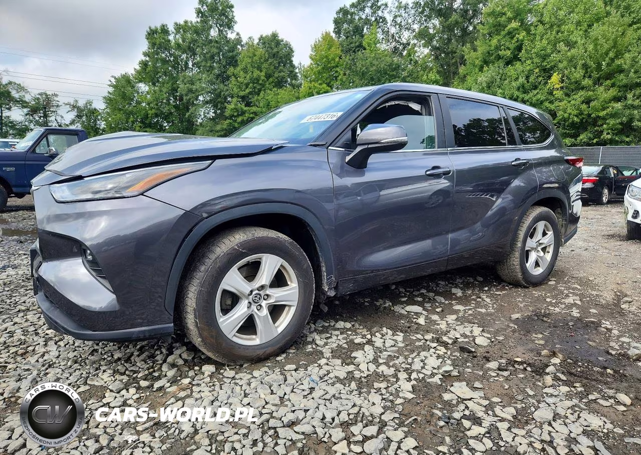 2023 Toyota Highlander Le VIN:5TDKDRAH1PS503582 - 1