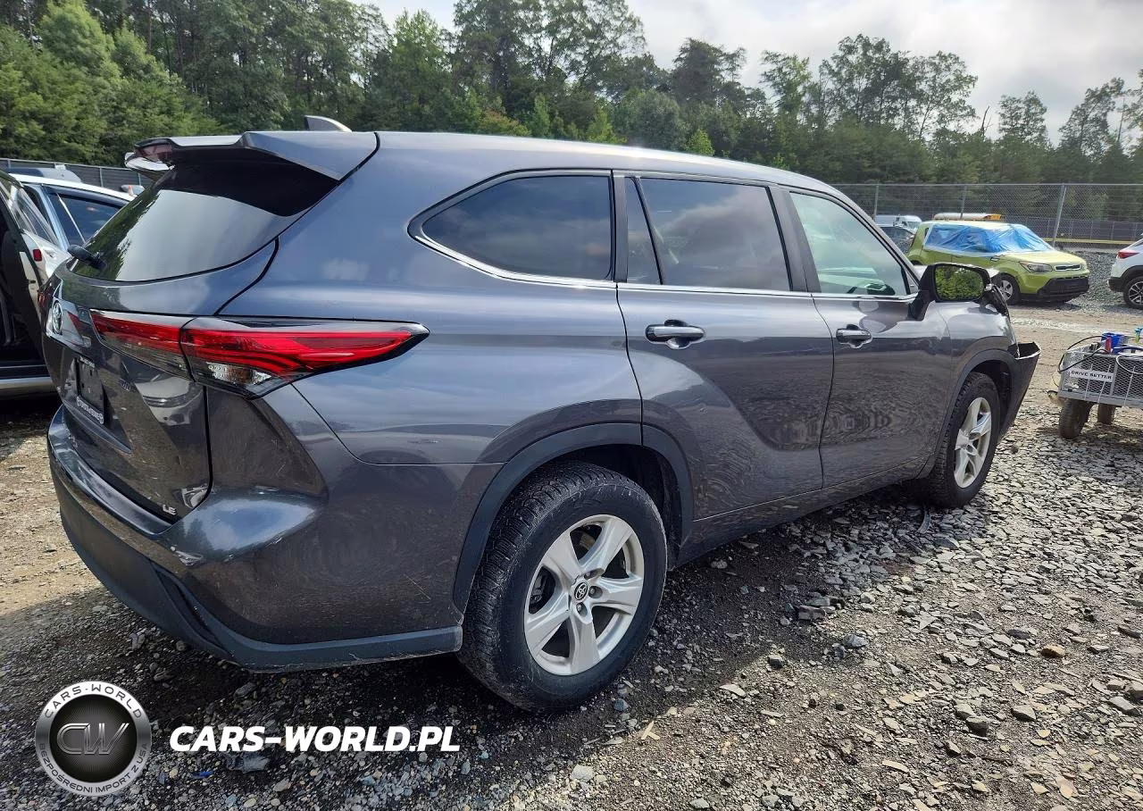 2023 Toyota Highlander Le VIN:5TDKDRAH1PS503582 - 3