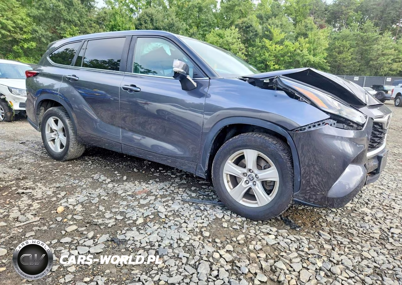 2023 Toyota Highlander Le VIN:5TDKDRAH1PS503582 - 4