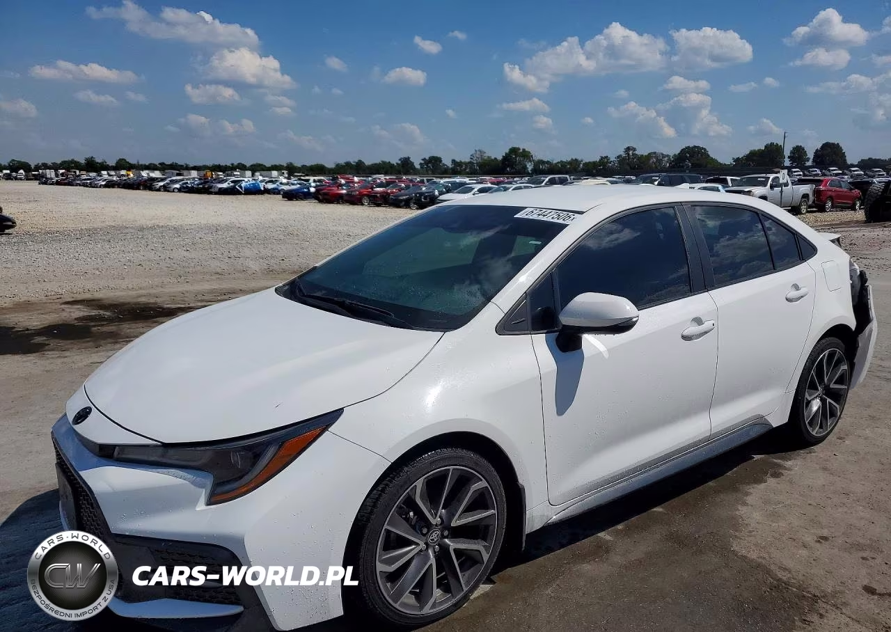 2020 Toyota Corolla Se VIN:5YFS4RCE2LP043466 - 1
