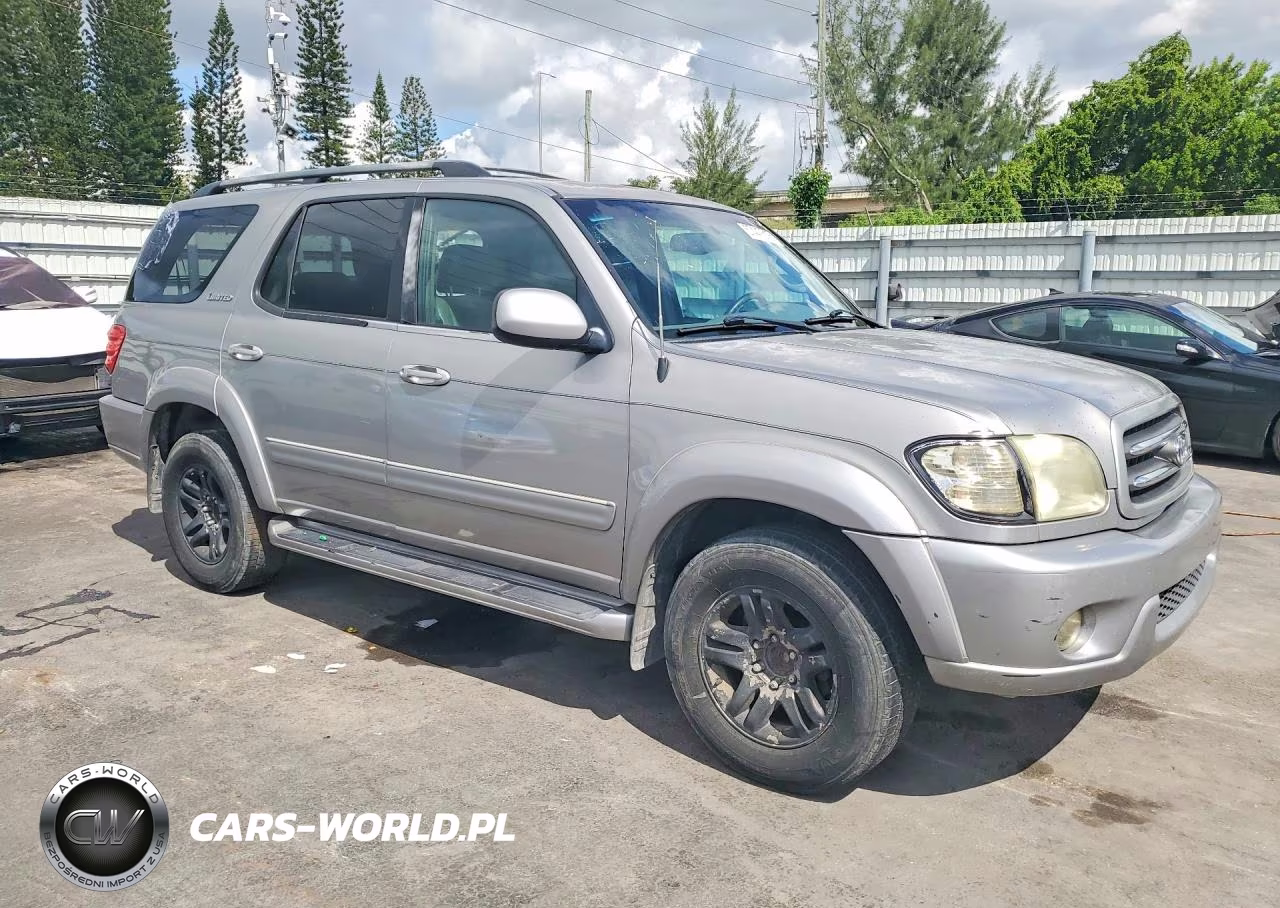 2003 Toyota Sequoia Limited VIN:5TDZT38A73S176672 - 4