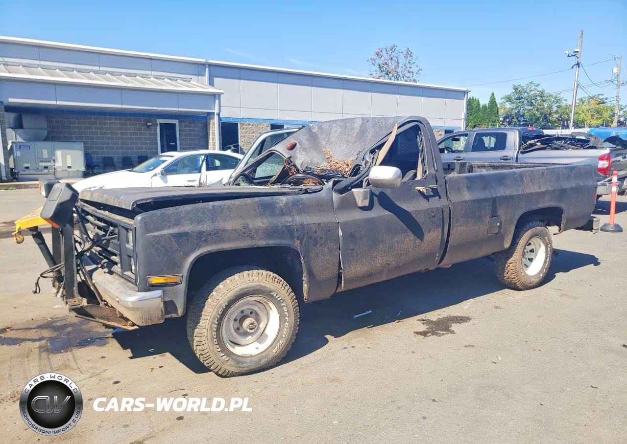 1986 Chevrolet K10 VIN:2GCEK14H0G1108865 - 1