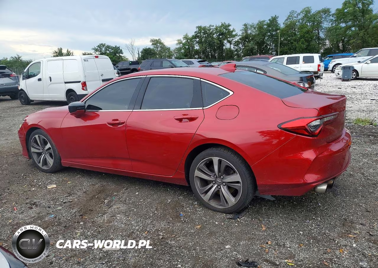 2021 Acura Tlx Advance VIN:19UUB6F62MA004000 - 2