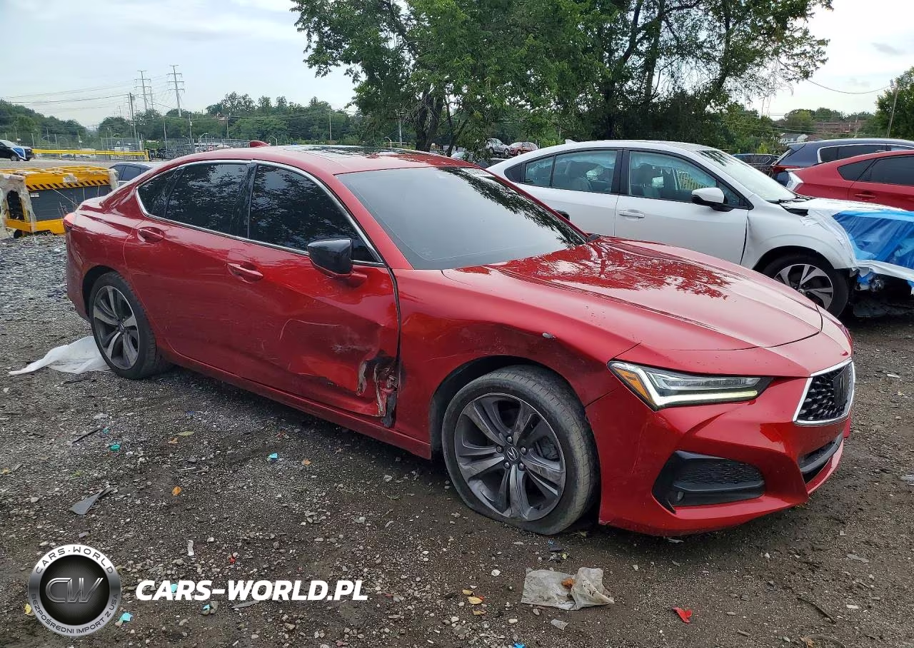 2021 Acura Tlx Advance VIN:19UUB6F62MA004000 - 4