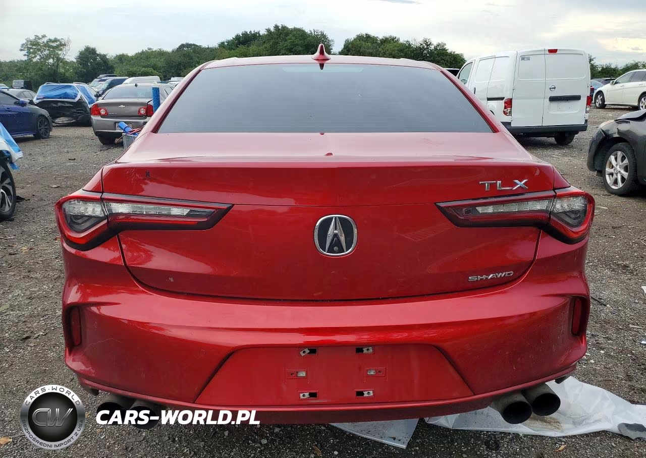 2021 Acura Tlx Advance VIN:19UUB6F62MA004000 - 6