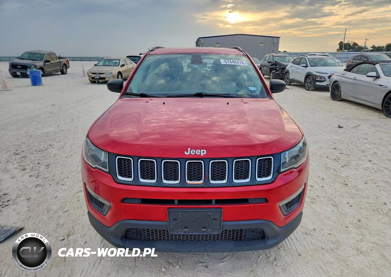 2020 Jeep Compass Sport VIN:3C4NJCAB2LT253042 - 5