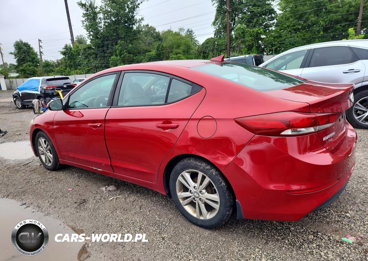 2017 Hyundai Elantra Se VIN:KMHD84LF9HU105752 - 2