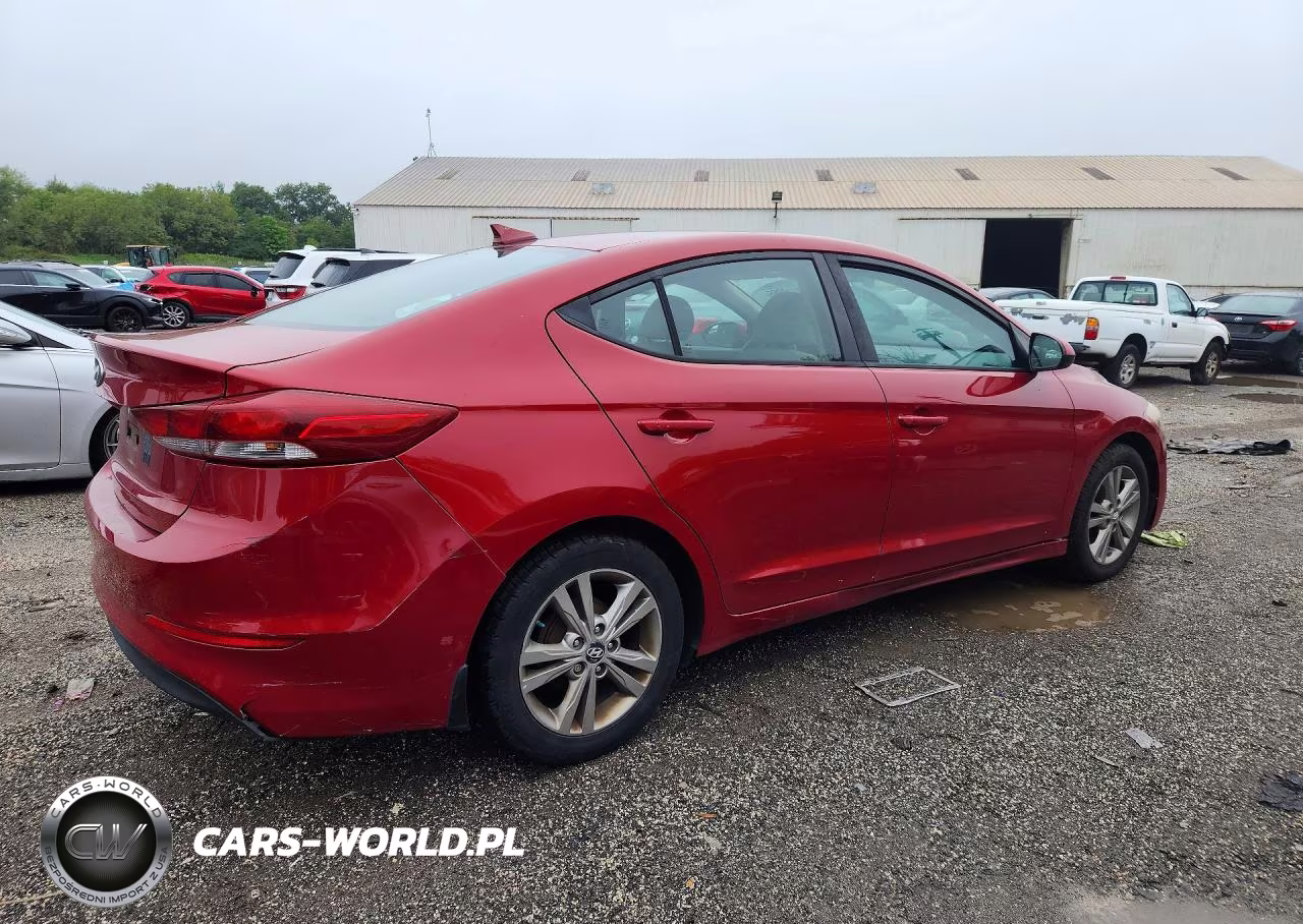 2017 Hyundai Elantra Se VIN:KMHD84LF9HU105752 - 3