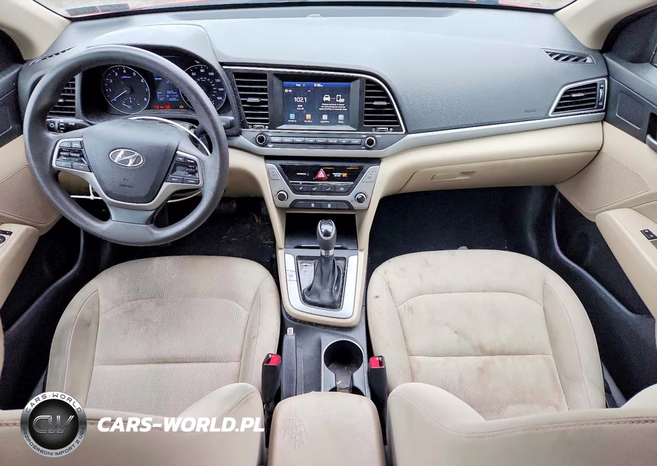 2017 Hyundai Elantra Se VIN:KMHD84LF9HU105752 - 8