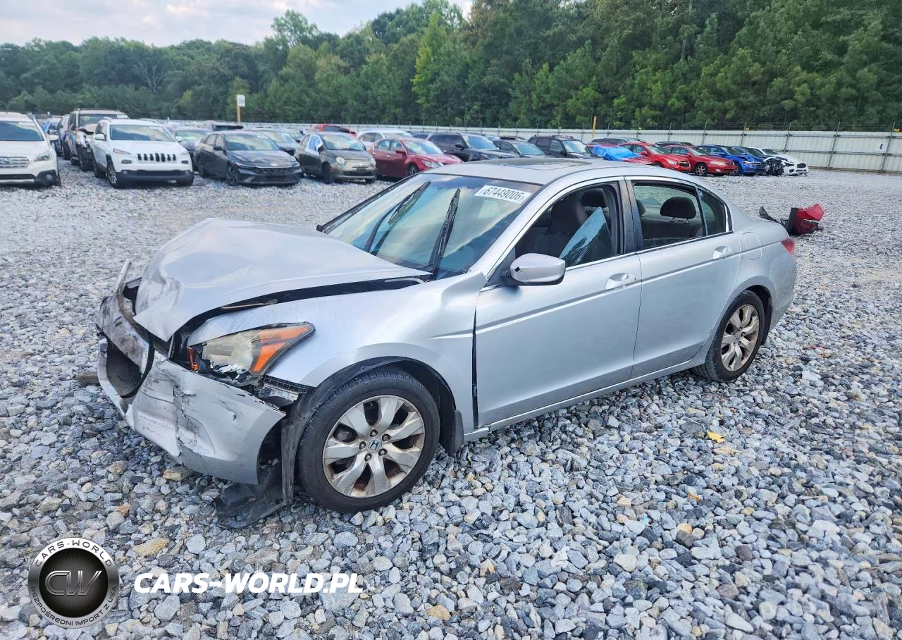 2008 Honda Accord Ex VIN:JHMCP267X8C009385 - 1