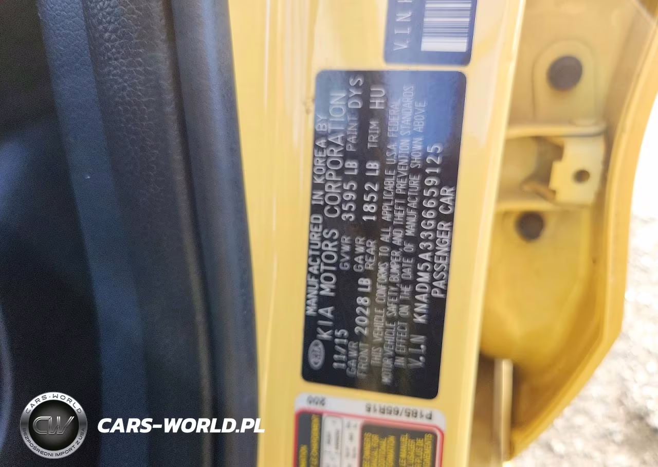 2016 Kia Rio Lx VIN:KNADM5A33G6659125 - 12