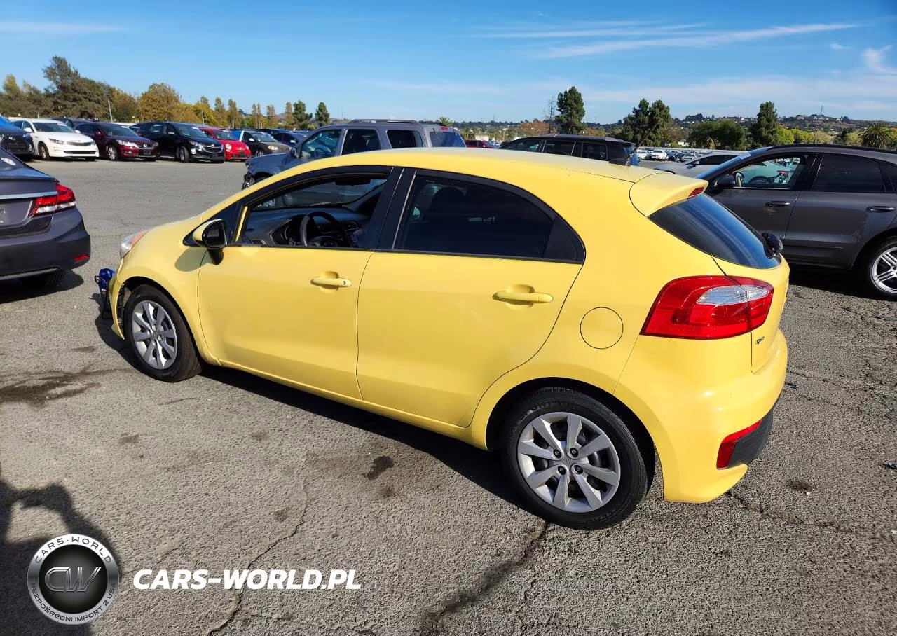 2016 Kia Rio Lx VIN:KNADM5A33G6659125 - 2