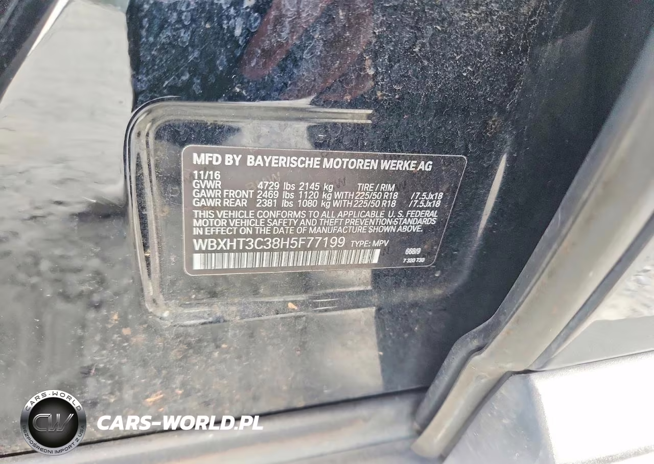 2017 BMW X1 xDrive28I VIN:WBXHT3C38H5F77199 - 13