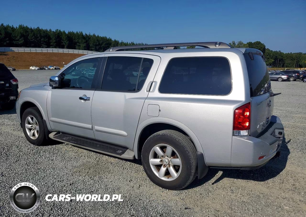 2011 Nissan Armada Sv VIN:5N1AA0NC7BN622830 - 2