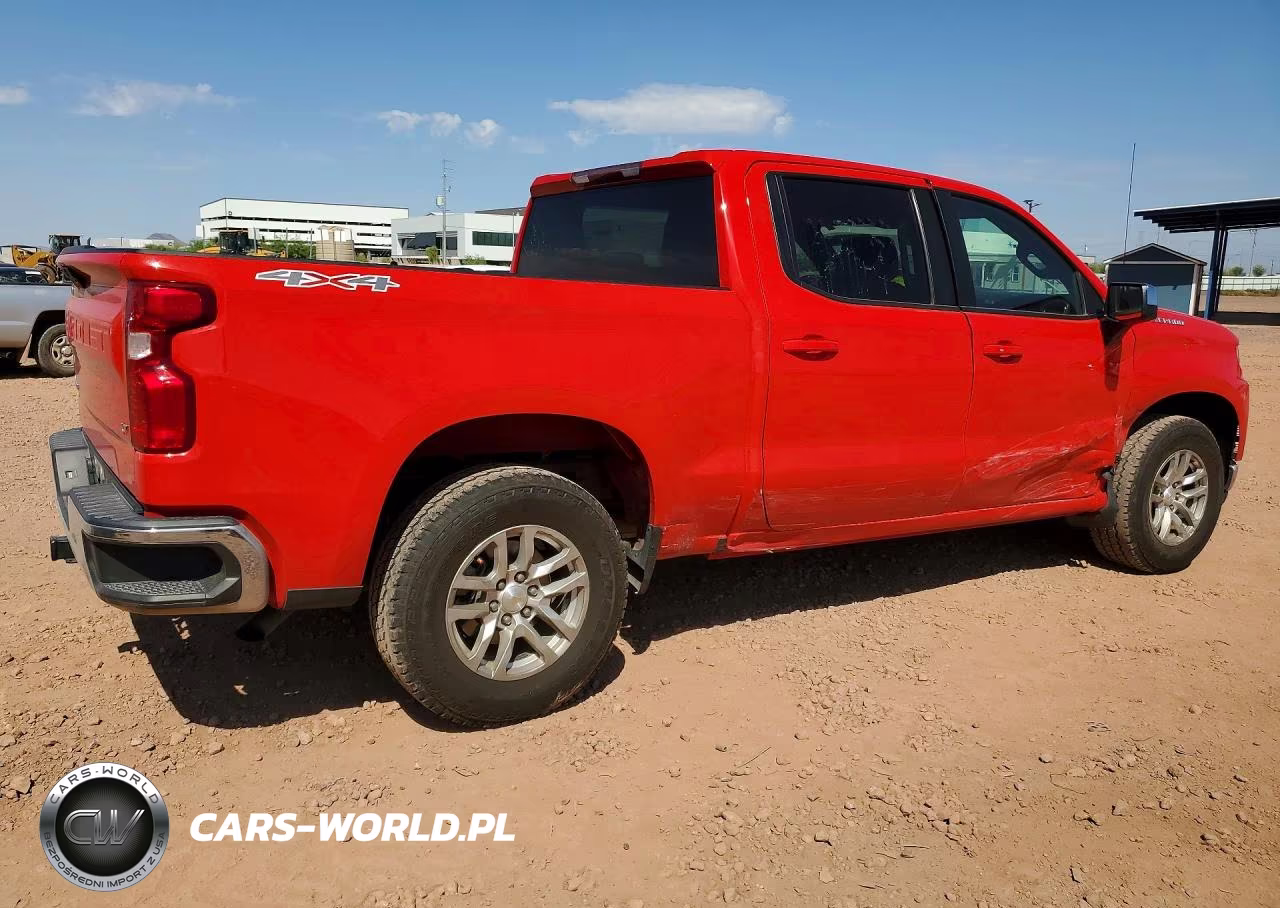 2021 Chevrolet Silverado K1500 Lt VIN:3GCUYDED1MG114863 - 3