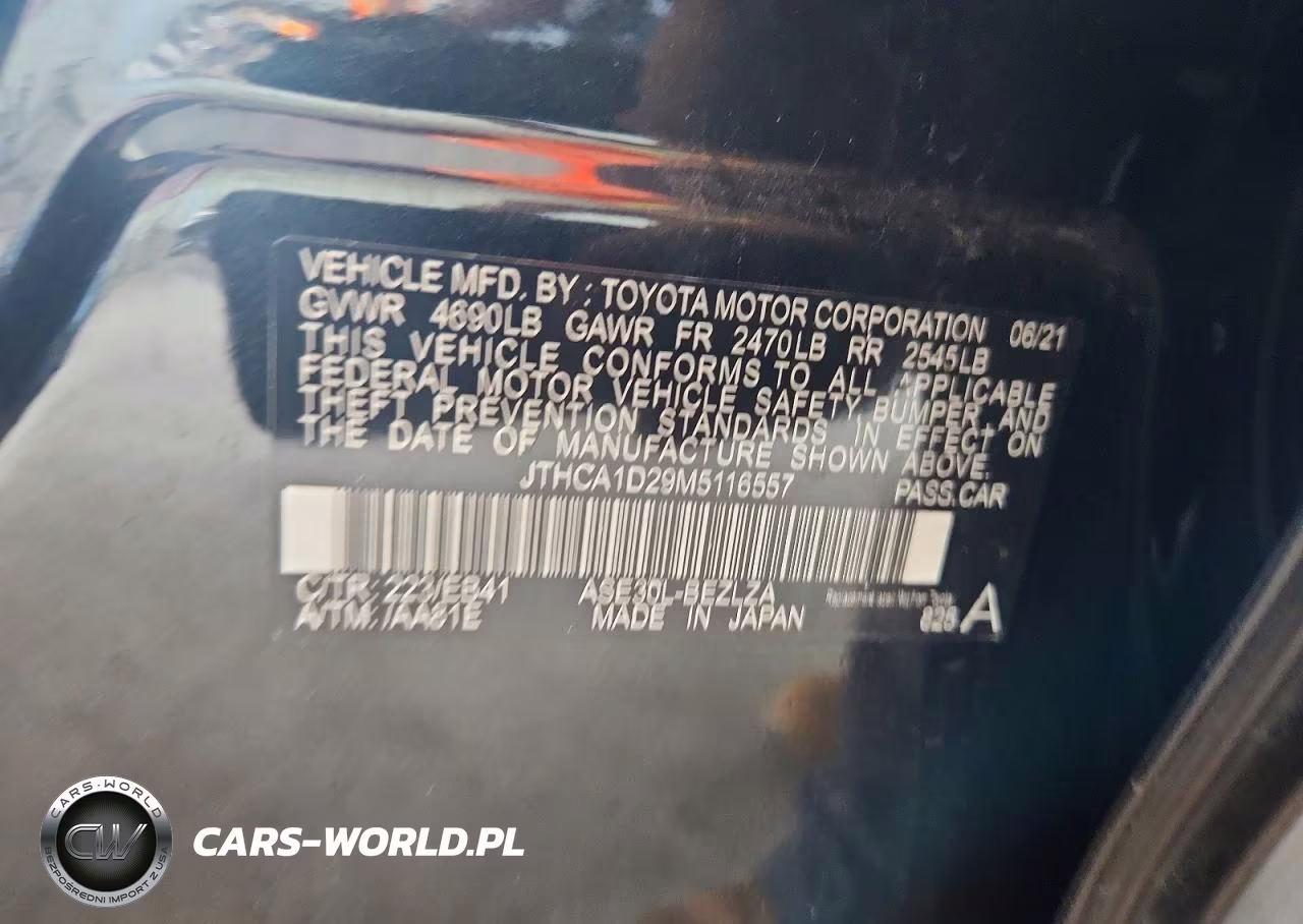 2021 Lexus Is 300 VIN:JTHCA1D29M5116557 - 12