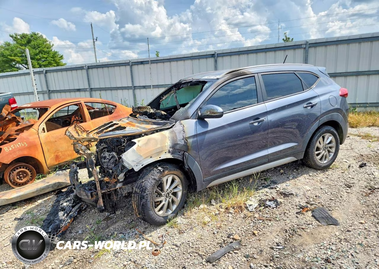 2017 Hyundai Tucson Se VIN:KM8J33A45HU253782 - 1