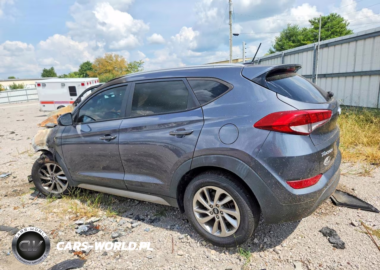 2017 Hyundai Tucson Se VIN:KM8J33A45HU253782 - 2