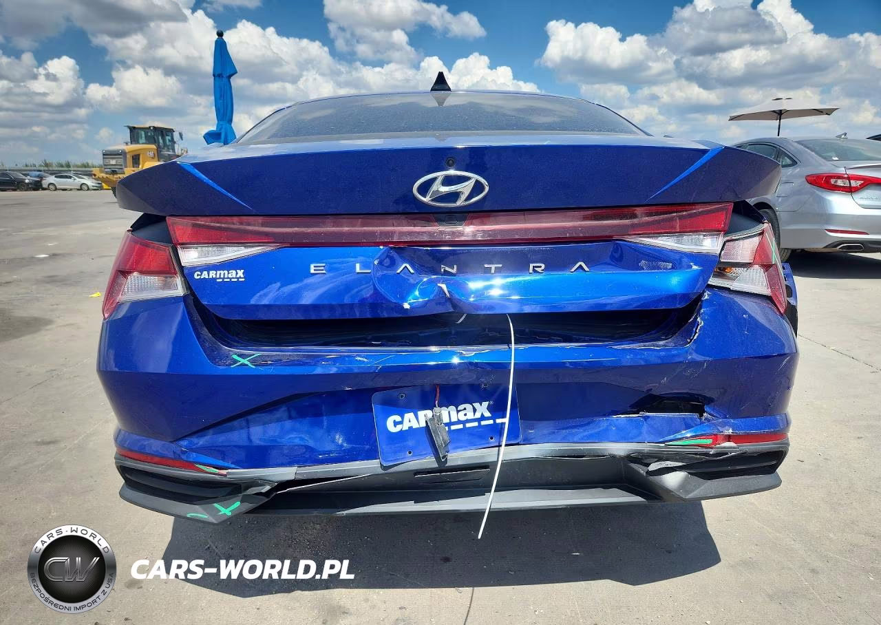 2022 Hyundai Elantra Sel VIN:KMHLS4AG5NU304060 - 6